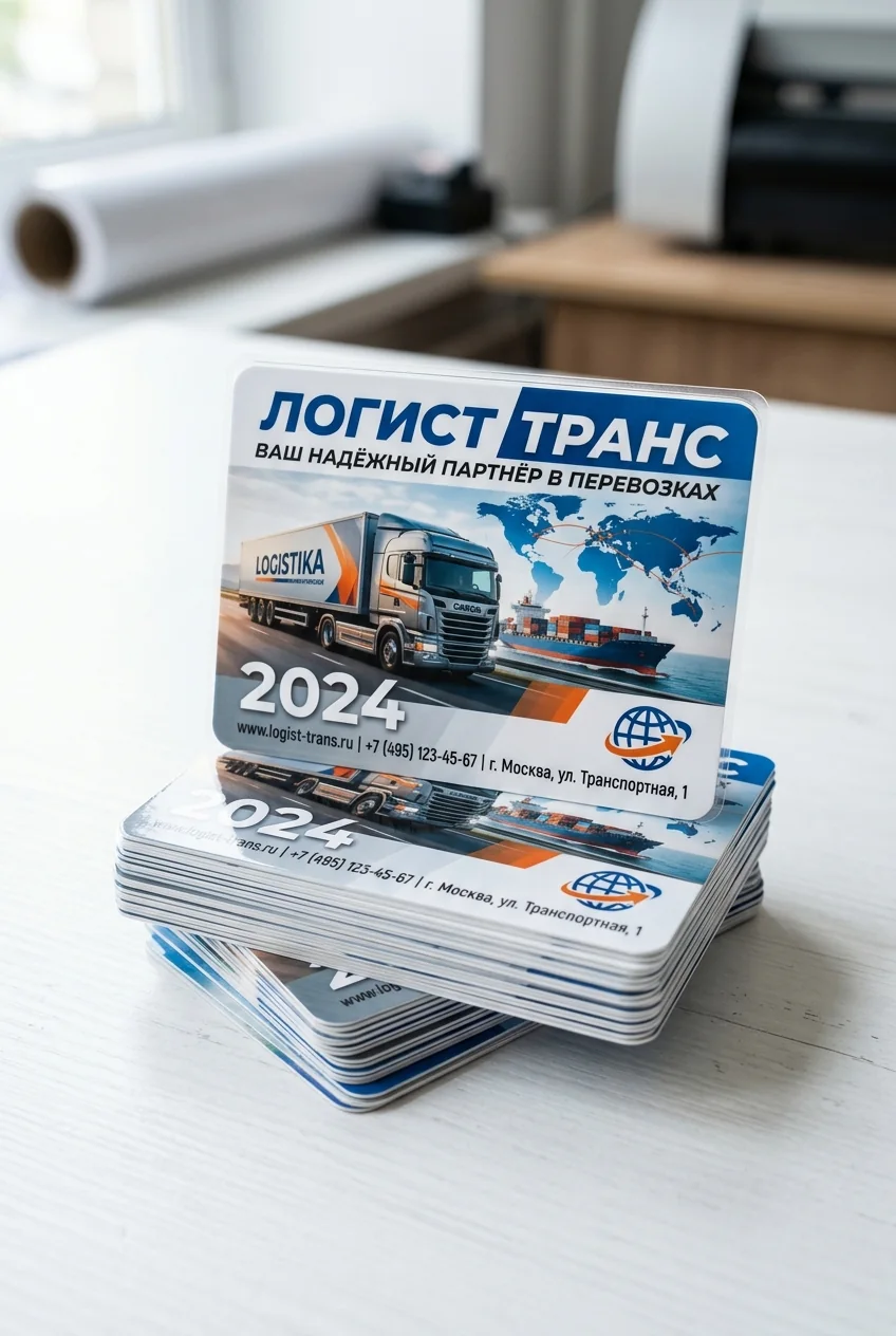 Карманные календари для логистической компании